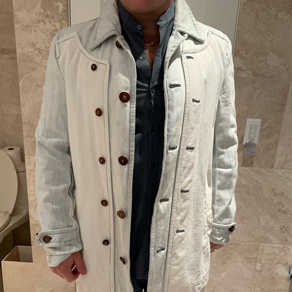 comme des garcon denim jacket